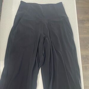 lululemon athletica Black Wide Leg Pants